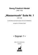 Wassermusik Suite Nr. 1 HWV 348 