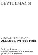 All lose, whole find 