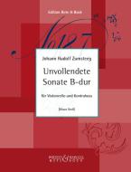Unvollendete Sonate B-Dur 