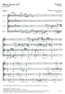 Missa brevis in F-Dur KV192 