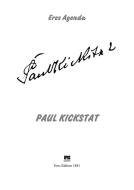 Agenda - Paul Kickstat 