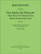 3 Stücke für Flötenuhr WoO 33a 