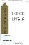 Pange Lingua 
