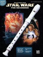 Selections From Star Wars For Recorder 