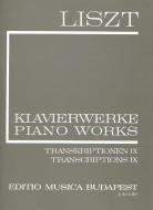 Transkriptionen 9 (II/24) (Neue Liszt-Ausgabe II B) 