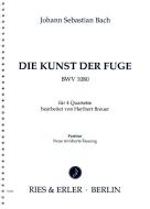 Die Kunst der Fuge für 4 Quartette 