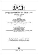 Singet dem Herrn ein neues Lied BWV 225 