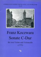 Sonate C-dur für 2 Violen und Violoncello 