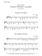 Deutsche Volkslieder - neu gehört 