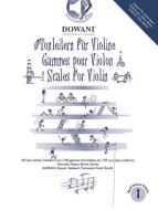 Tonleitern für Violine 1 