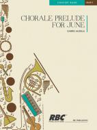 Chorale Prelude For June 