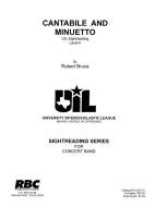 Cantabile And Minuetto 