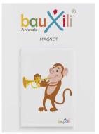 Magnet bauxili Tiere Affe 