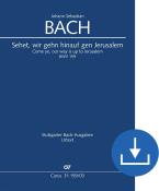Sehet, wir gehn hinauf gen Jerusalem BWV 159 Download