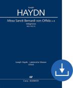 Missa Sancti Bernardi von Offida in B Hob. XXII:10 Download