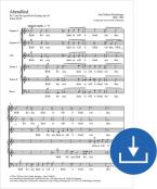 Abendlied op. 69, 3 Download