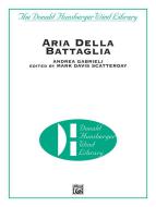 Aria Della Bataglia 
