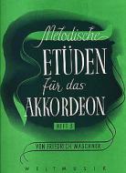 Melodische Etüden für das Akkordeon 3 
