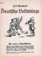 Deutsche Volkstänze 1 