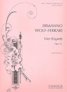 4 Rispetti op. 12 für Sopran und Klavier 
