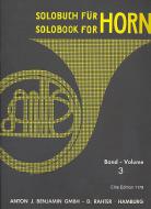 Solobuch für Horn Band 3 