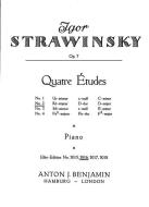 Vier Etüden op. 7 Nr. 2 D-Dur 