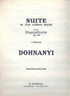 Suite im alten Stil op. 24 