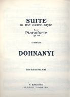 Suite im alten Stil op. 24 