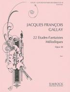 22 Etudes-Fantaisies Mélodiques op. 58 