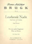 Leuchtende Nacht op. 18 