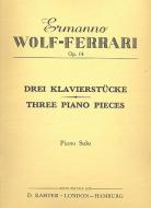 Drei Klavierstücke op. 14 