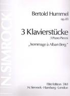 Drei Klavierstücke 