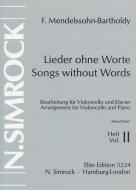 Lieder ohne Worte op. 38/53 Band 2 
