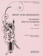 Variationen über ein Kinderlied op. 25 