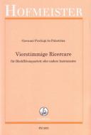 4 vierstimmige Ricercare 