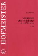 Variationen über Volkslieder 