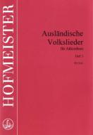 Ausländische Volkslieder Heft 3 