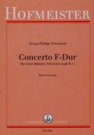 Concerto F-Dur für 2 Hörner, Streicher und B. c. 