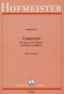 Concerto für Horn, 2 Oboen und Bc 