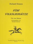 5 Volksliedsätze 