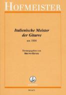 Italienische Meister der Gitarre um 1800 