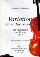 Variations F-Dur, op. 3 