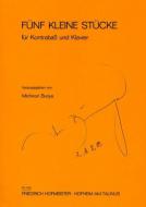 5 kleine Stücke für Kontrabass und Klavier 