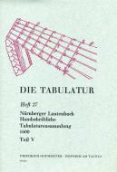 Die Tabulatur, Heft 27 