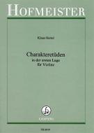 Charakteretüden in der 1. Lage 
