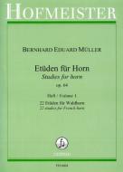 Etüden für Horn op. 64 Band 1 