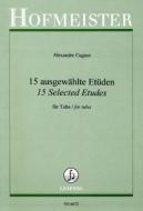 15 ausgewählte Etüden 