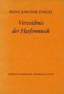 Verzeichnis der Harfenmusik 