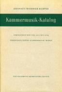 Kammermusik-Katalog (1945-1958) 