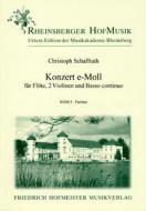 Konzert e-Moll 
